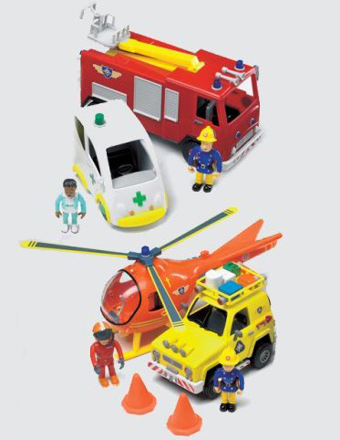 Fireman Sam Toys by Born to Play