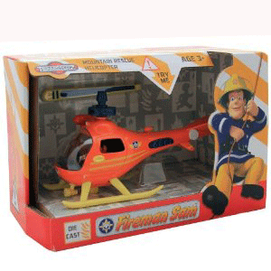 Fireman Sam Die-Cast Rescue Helicopter