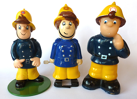 Vintage Fireman Sam Figures